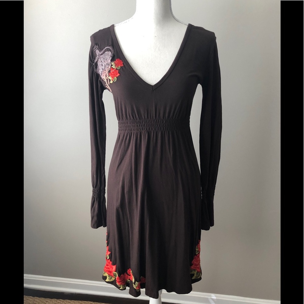 JWLA (Johnny Was) long sleeve dress.